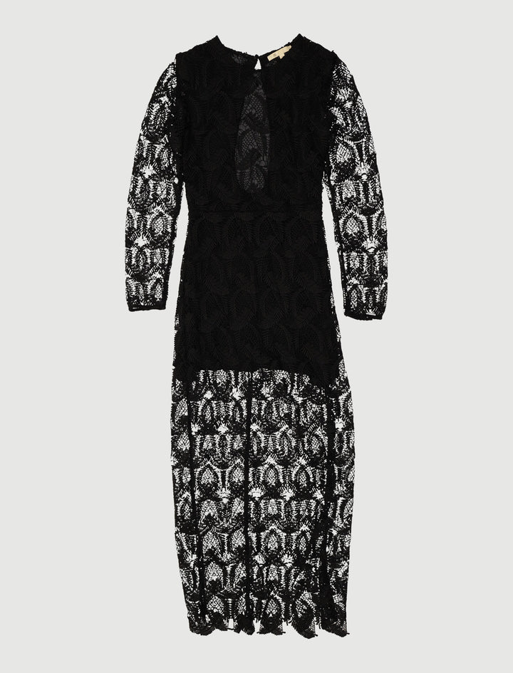 Robe Longue En Dentelle - Taille S/36