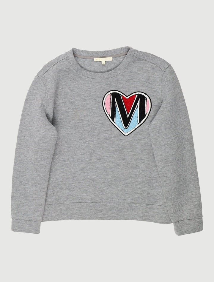 Sweat En Néoprène Avec Écusson Brodé - Taille S/36