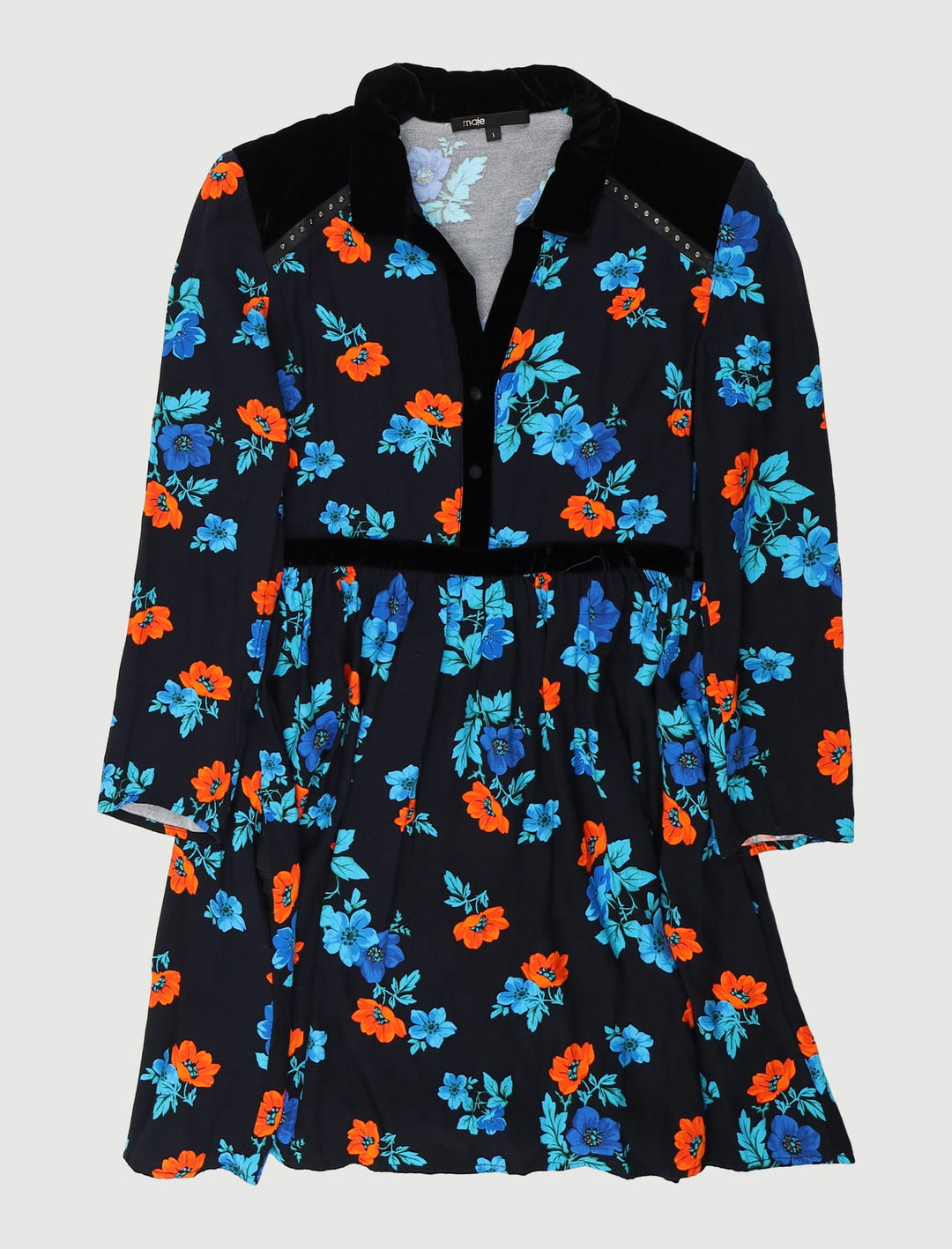 Robe Plissée Imprimée - Taille S/36