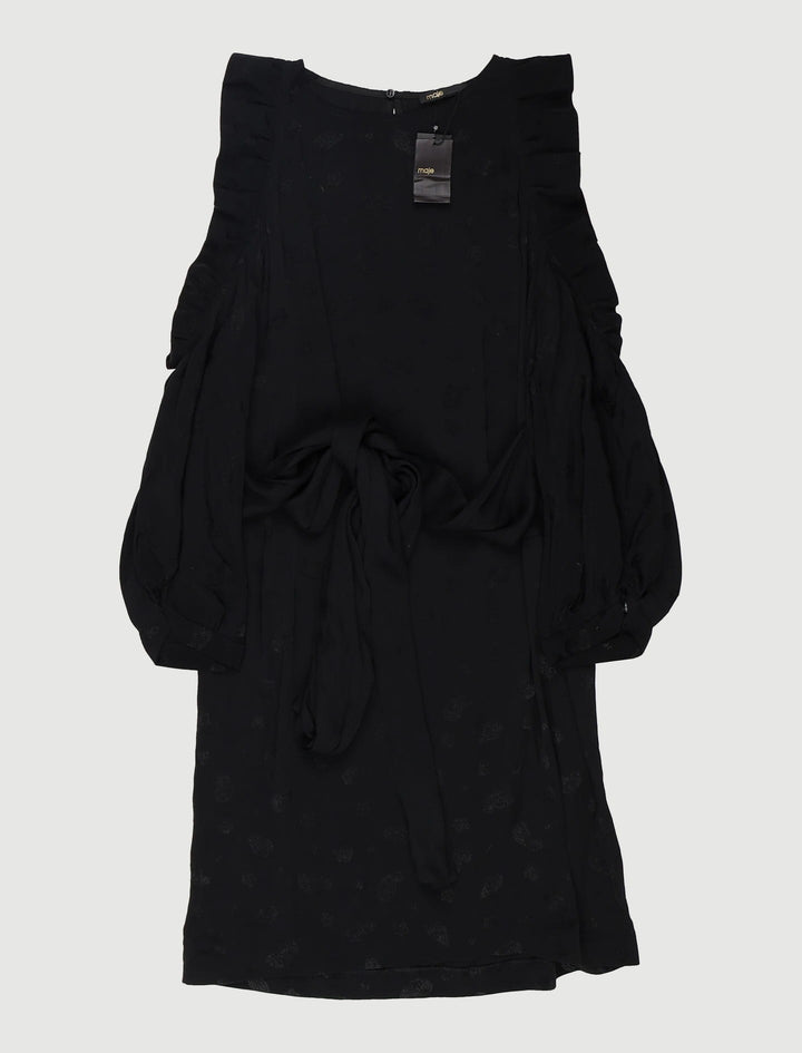 Robe Imprimée Avec Épaules Dénudées - Taille M/38