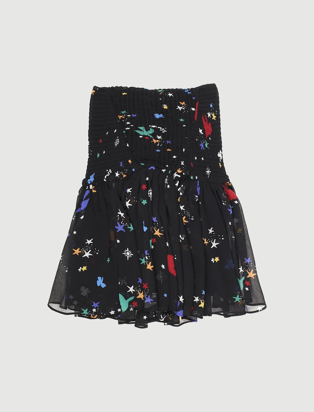 Jupe En Mousseline Imprimée - Taille S/36