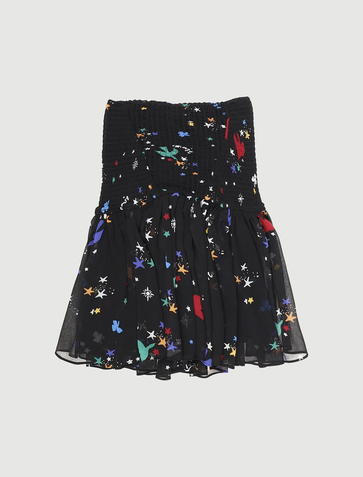 Jupe En Mousseline Imprimée - Taille S/36