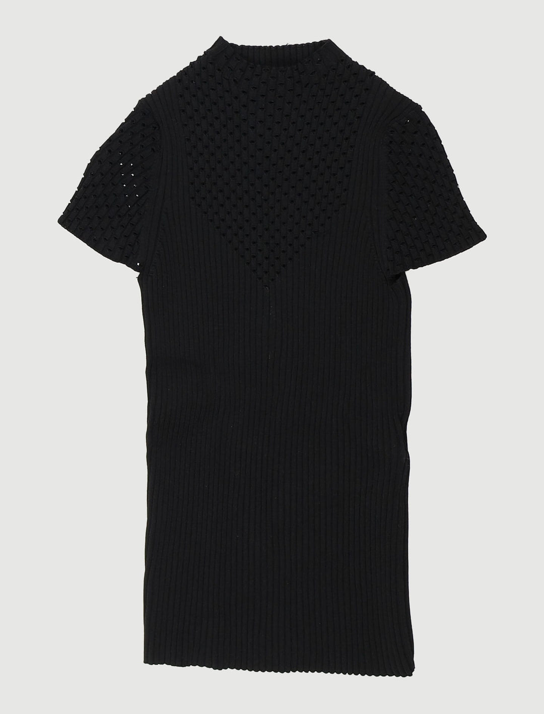 Pull En Maille Côtelée Avec Jours - Taille S/36