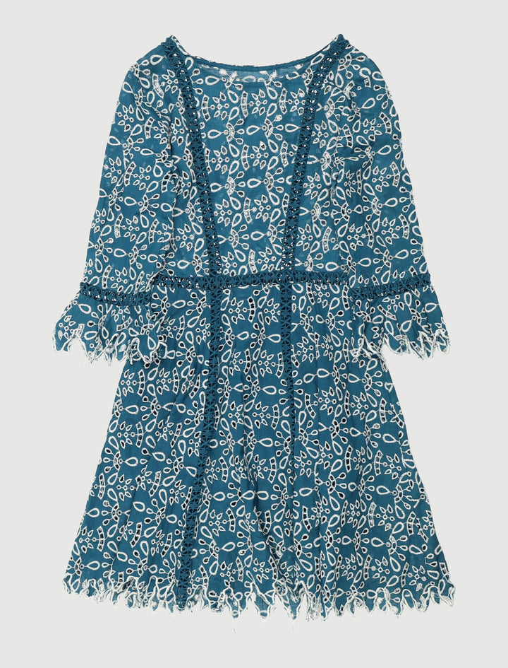 Robe Courte En Guipure - Taille S/36