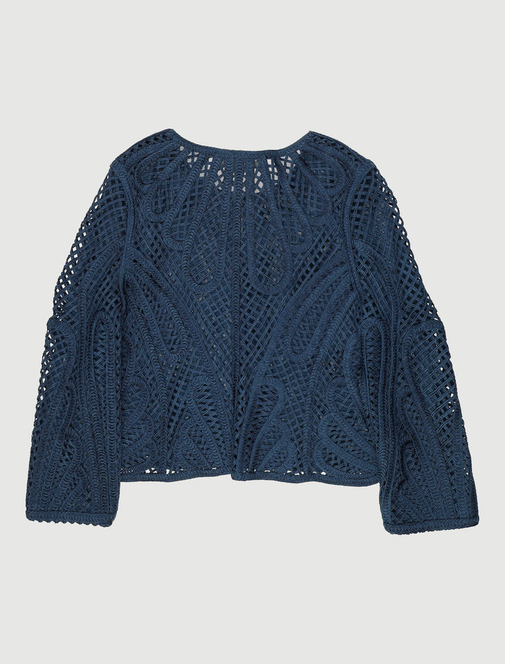 Veste Courte En Macramé - Taille M/38