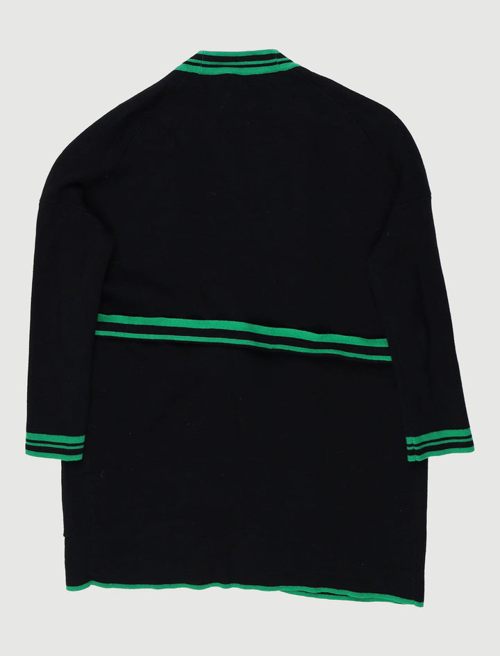 Gilet Mi-Long Avec Écusson - Taille S/36