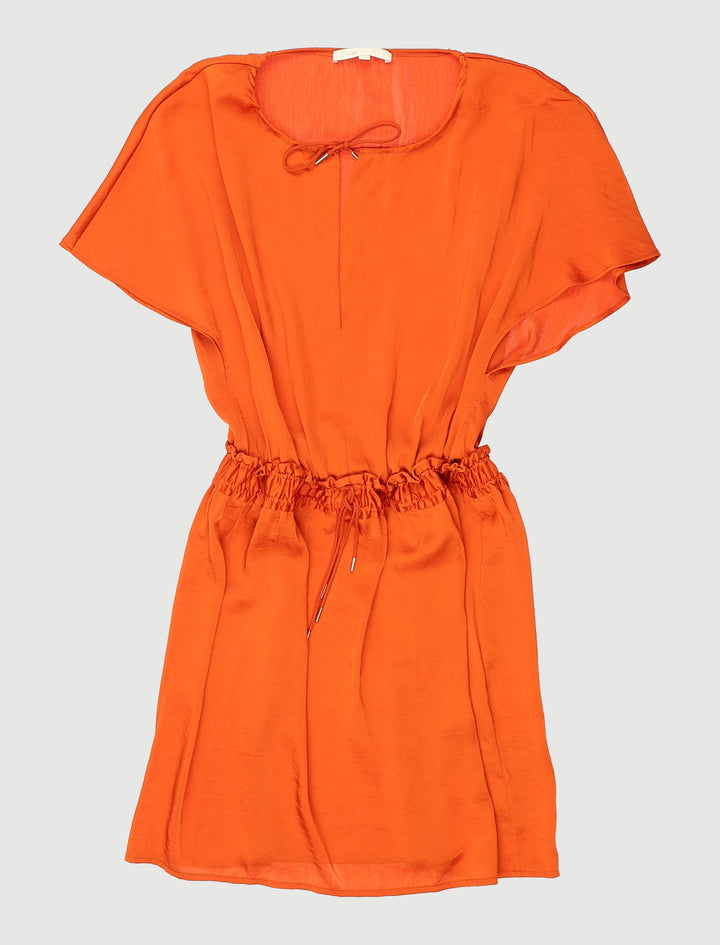 Robe Fluide À Manches Courtes - Taille S/36