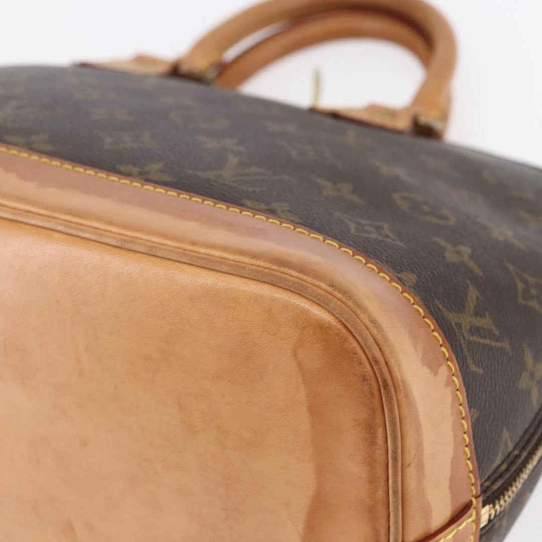 Louis Vuitton Alma Handbag Monogram Canvas