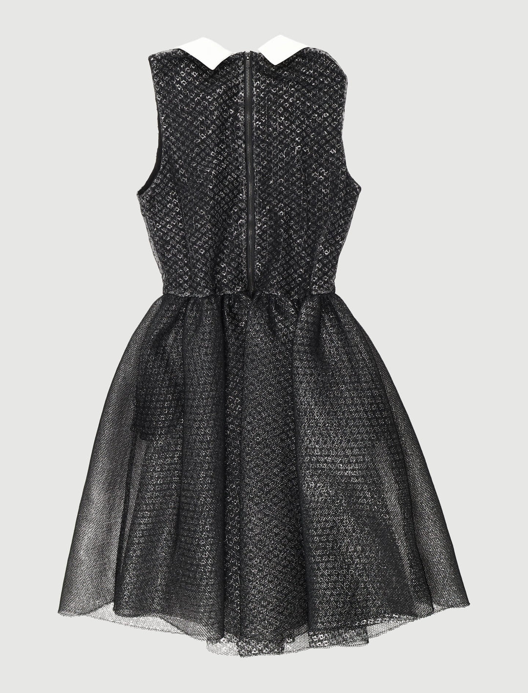 Robe Sans Manches En Tulle Et Lurex - Taille S/36