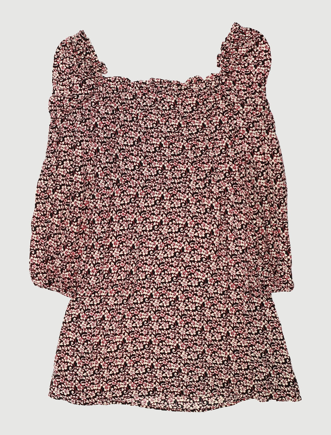 Robe Courte Avec Imprimé Floral - Taille S/36