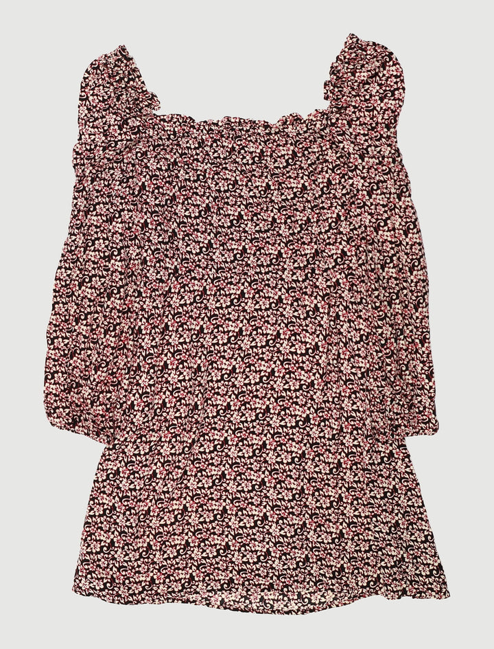 Robe Courte Avec Imprimé Floral - Taille S/36