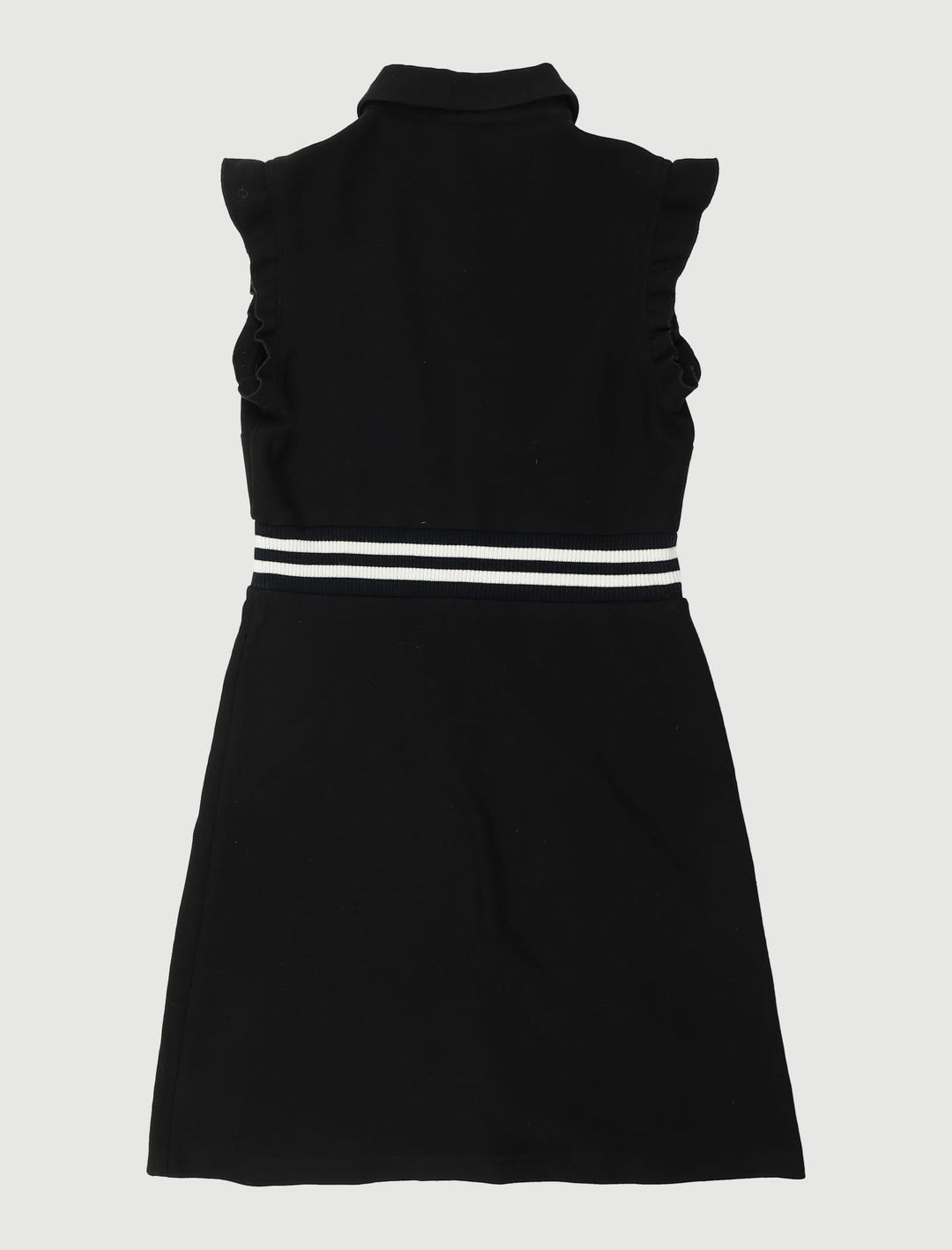 Robe Trapèze En Crêpe Avec Volants - Taille M/38