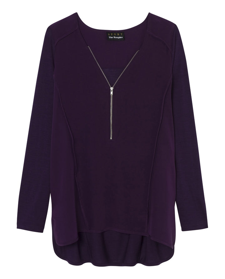 Pull Violet - Taille XS/34