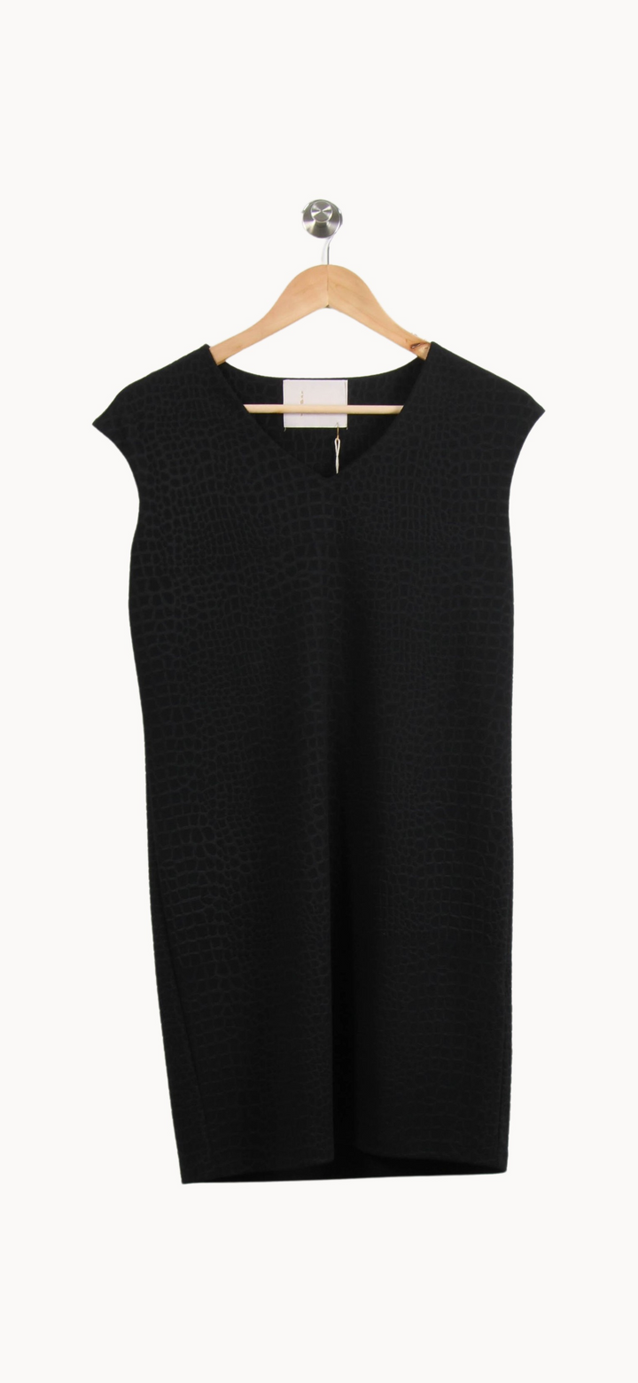Robe Droite Noire - Taille S/36 de la marque Imprevu | PARAD64290 - Vendu par Paradigme - Image 2