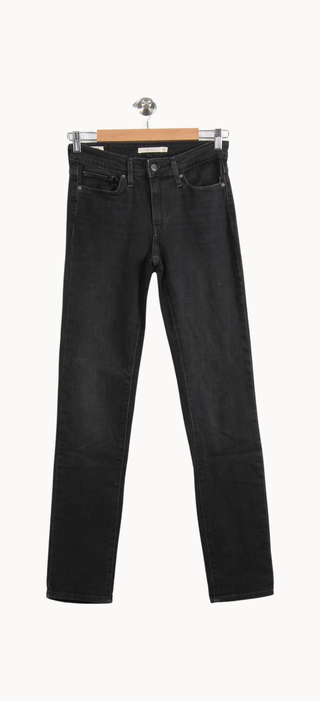 Jean Slim Noir - Taille M/38 de la marque Levi's | PARAD39555 - Vendu par Paradigme - Image 2