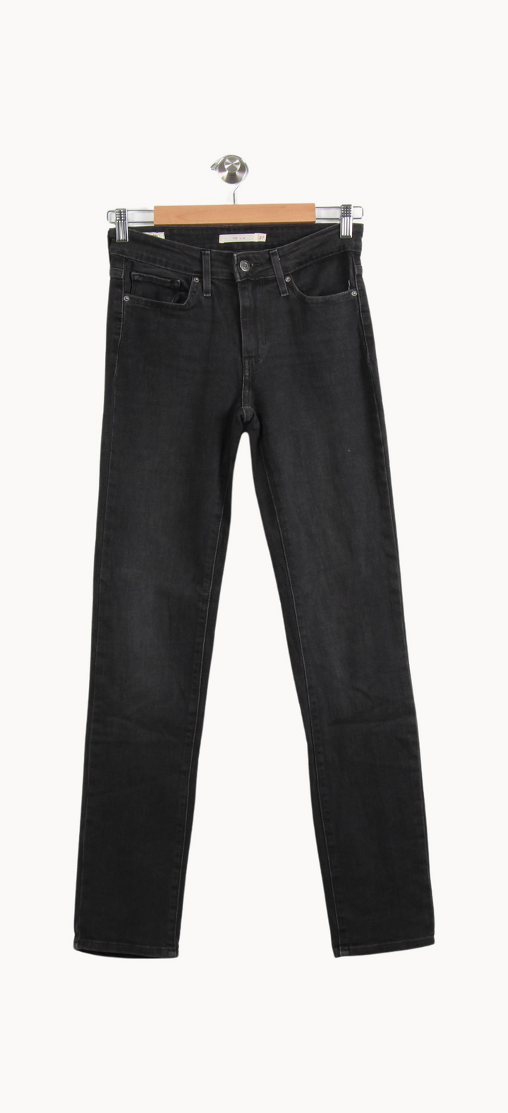 Jean Slim Noir - Taille M/38 de la marque Levi's | PARAD39555 - Vendu par Paradigme - Image 2