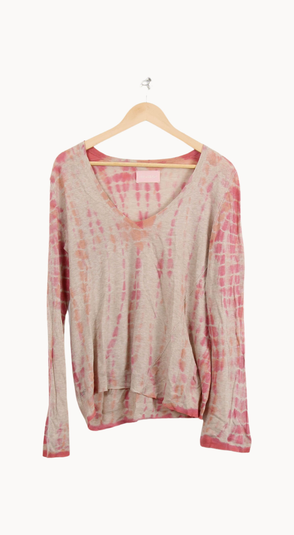 Pull Beige et Rose - Taille M/38 de la marque Zadig&Voltaire | PARAD51888 - Vendu par Paradigme - Image 2
