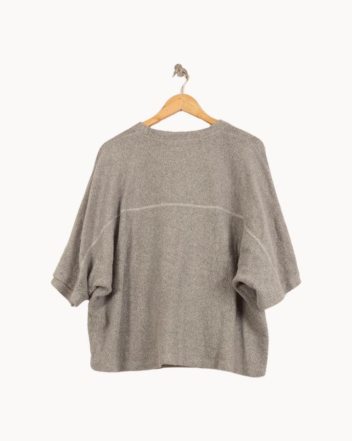 Sweatshirt Gris - Taille L/40 de la marque American Vintage | PARAD66483 - Vendu par Paradigme - Image 4