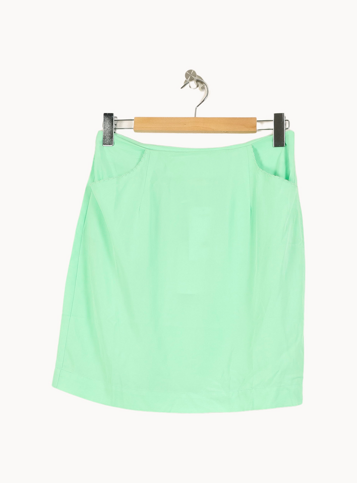 Jupe Courte Verte - Taille L/40 de la marque Grace & Mila | PARAD66997 - Vendu par Paradigme - Image 2