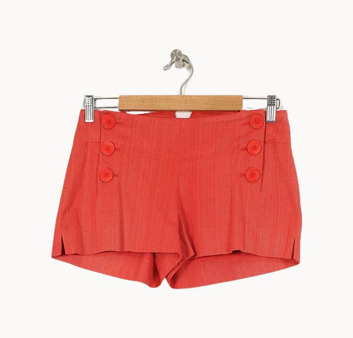 Short Rouge - Taille S/36 de la marque Ines de la Fressange Paris | PARAD69037 - Vendu par Paradigme - Image 2