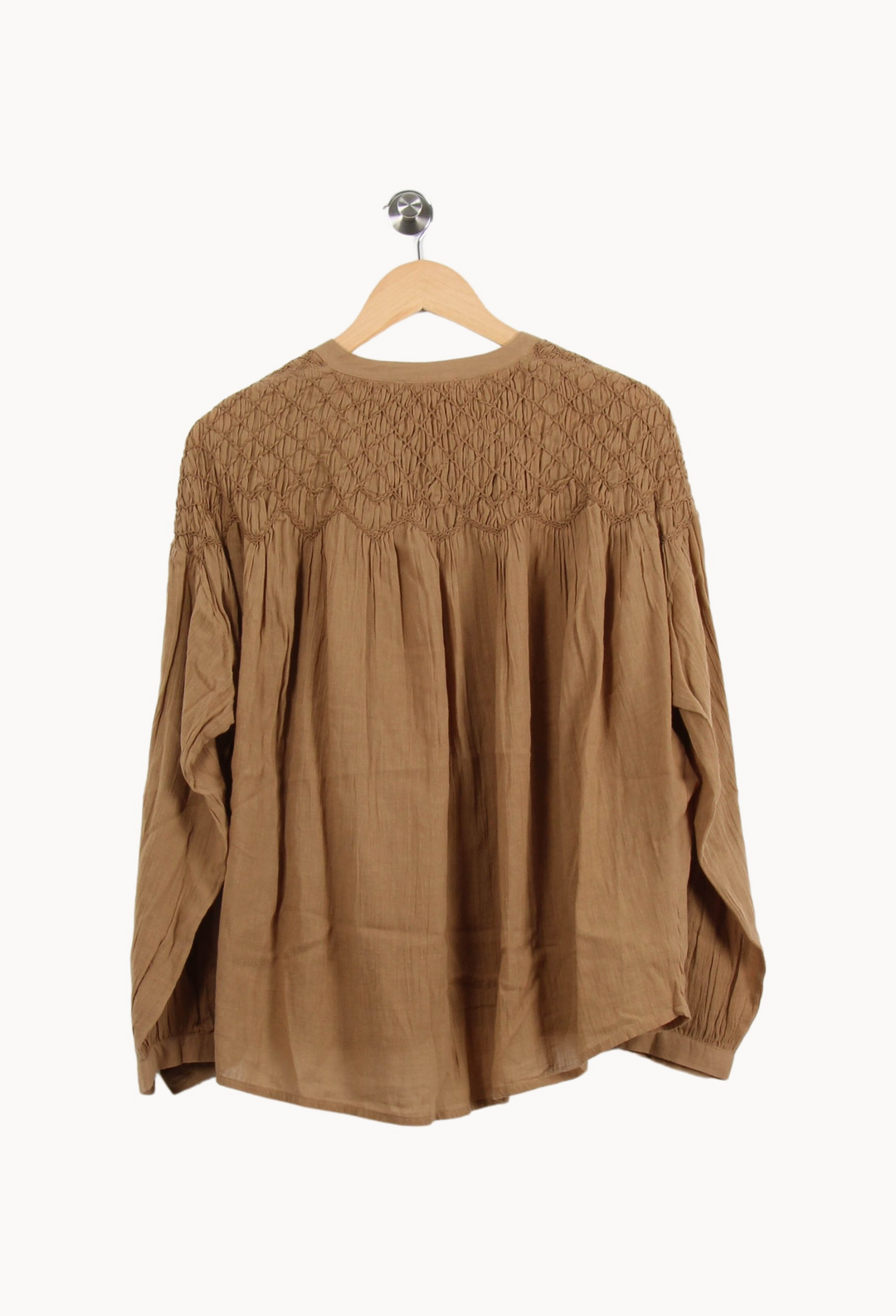 Blouse Marron - Taille M/38 de la marque Sessùn | PARAD50869 - Vendu par Paradigme - Image 4