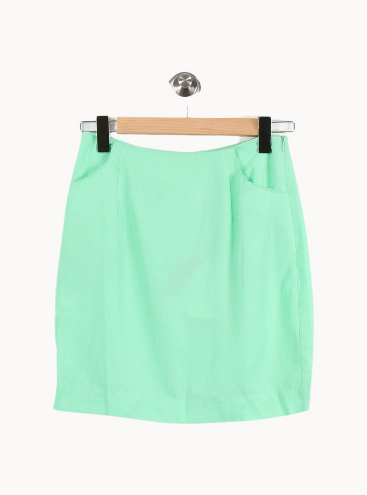 Jupe Courte Verte - Taille S/36 de la marque Grace & Mila | PARAD55567 - Vendu par Paradigme - Image 2