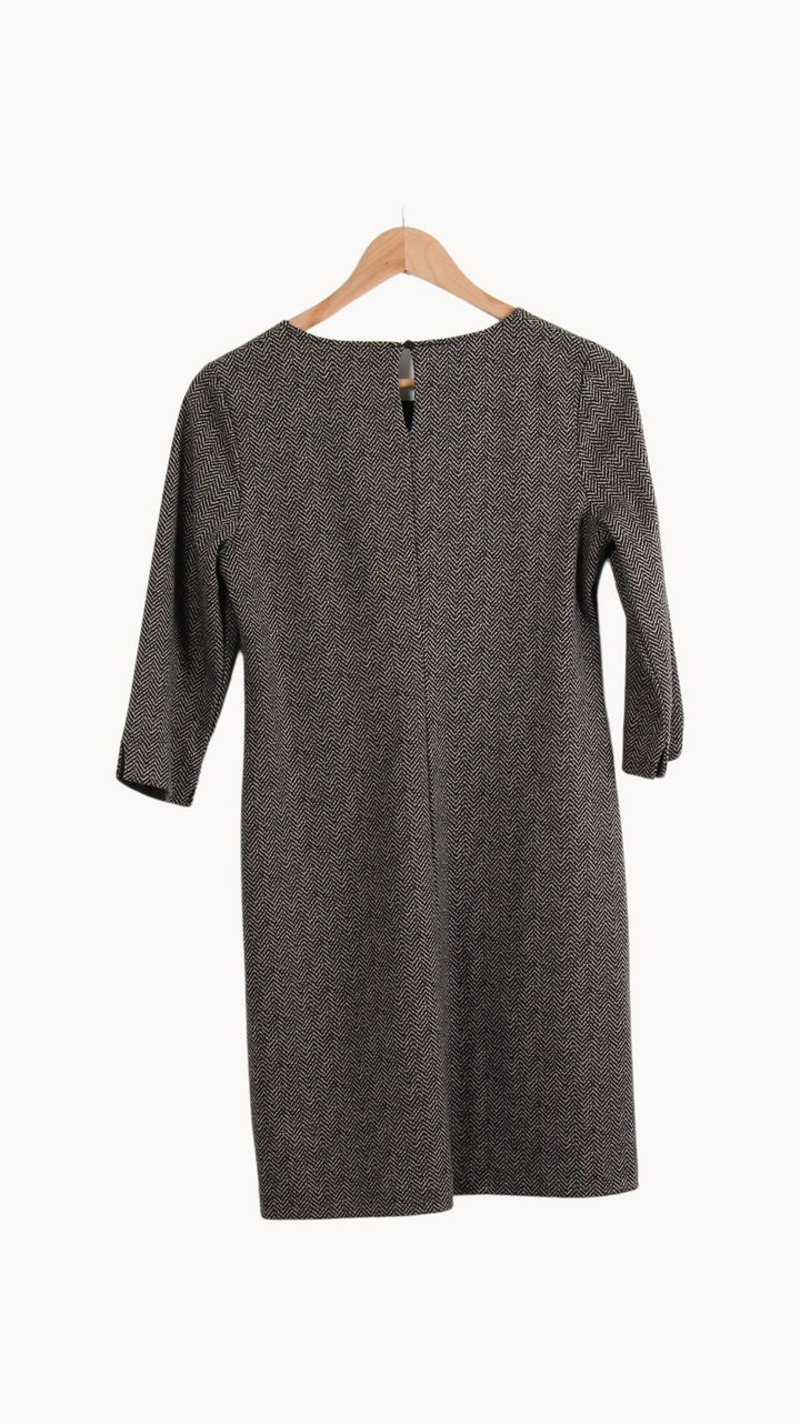 Robe Noire et Blanche - Taille M/38 de la marque La Fée Maraboutée | PARAD64359 - Vendu par Paradigme - Image 4