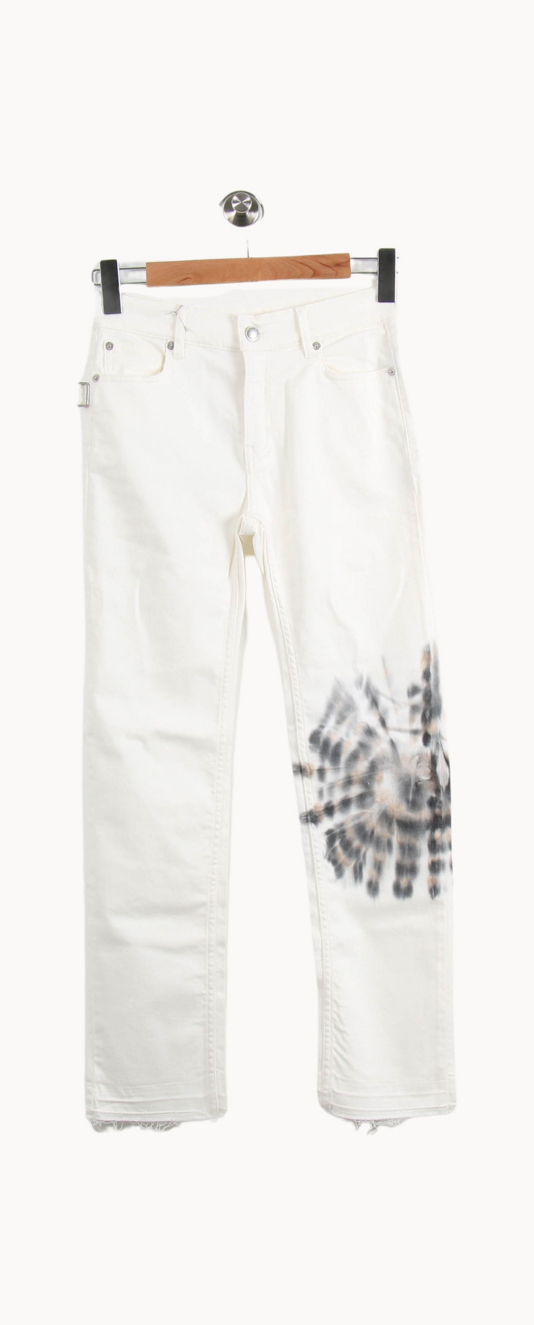 Jean Blanc et Noir - Taille S/36 de la marque Zadig&Voltaire | PARAD53073 - Vendu par Paradigme - Image 2