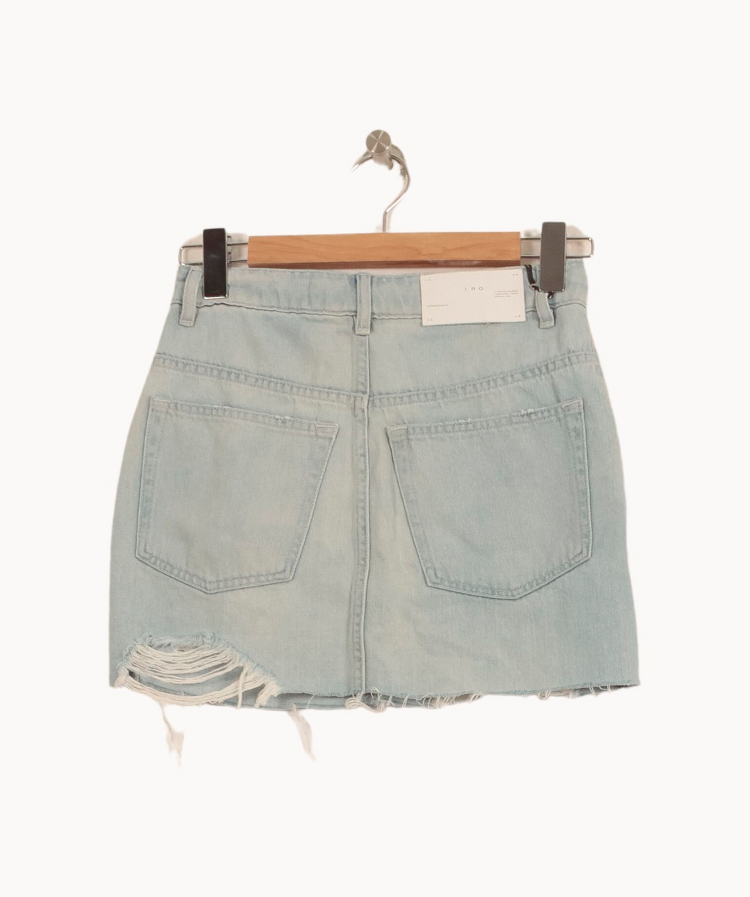 Jupe en Jean Bleue - Taille S/36 de la marque IRO | PARAD63986 - Vendu par Paradigme - Image 4