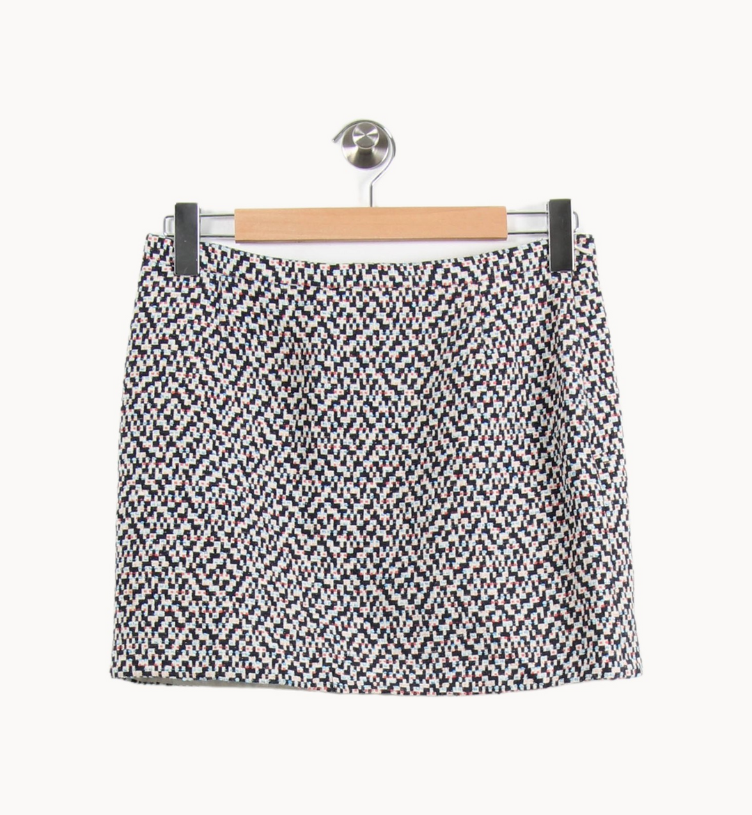 Jupe Courte Blanche et Noire - Taille M/38 de la marque Paul & Joe | PARAD63812 - Vendu par Paradigme - Image 4
