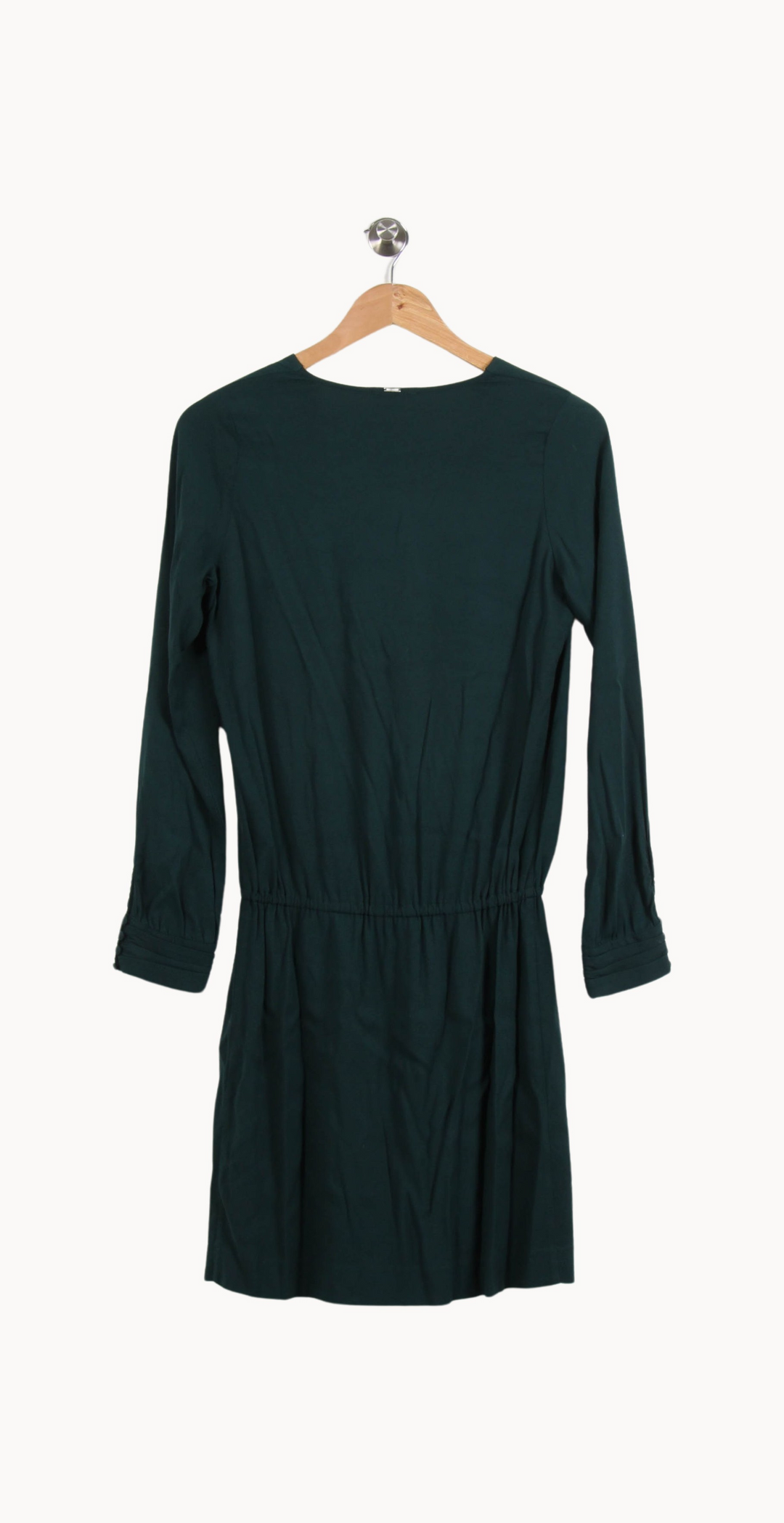 Robe portefeuille verte - Taille XS/34 de la marque IKKS | PARAD67373 - Vendu par Paradigme - Image 4