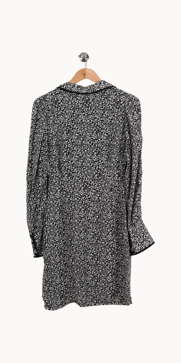 Robe Courte Noire et Blanche - Taille S/36 de la marque Essentiel Antwerp | PARAD50080 - Vendu par Paradigme - Image 4