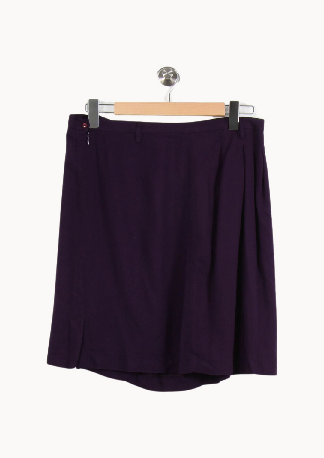 Jupe Courte Violette - Taille L/40 de la marque Maje | PARAD55263 - Vendu par Paradigme - Image 4
