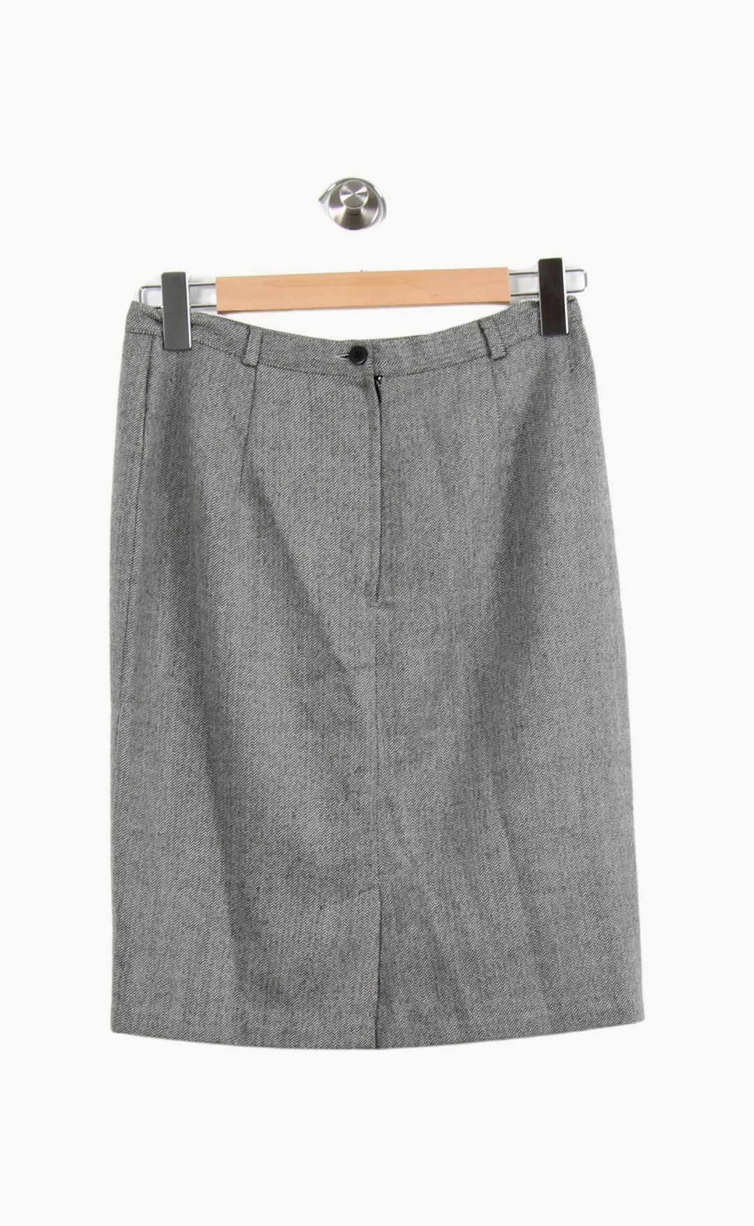 Jupe Droite Grise - Taille XL/42 de la marque Gerard Darel | PARAD64254 - Vendu par Paradigme - Image 2