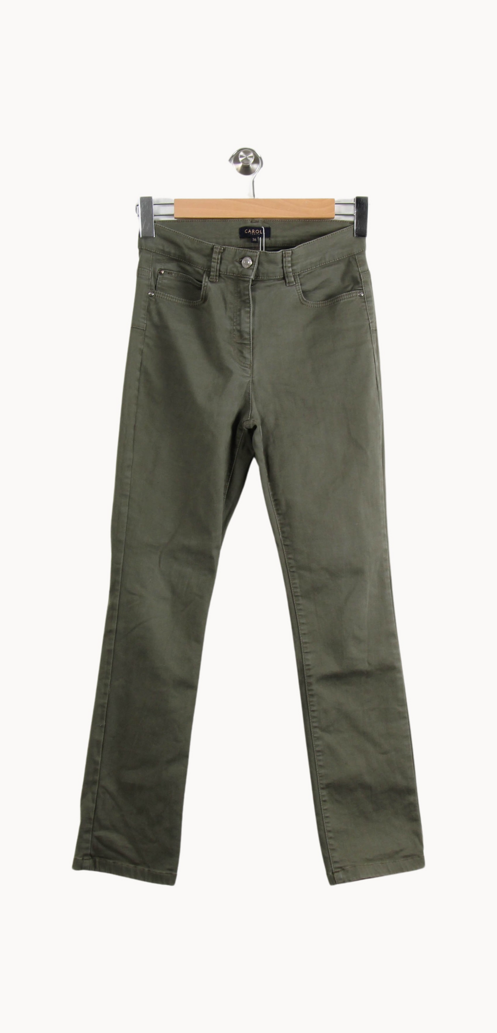 Jean Vert - Taille S/36 de la marque Caroll | PARAD66499 - Vendu par Paradigme - Image 2