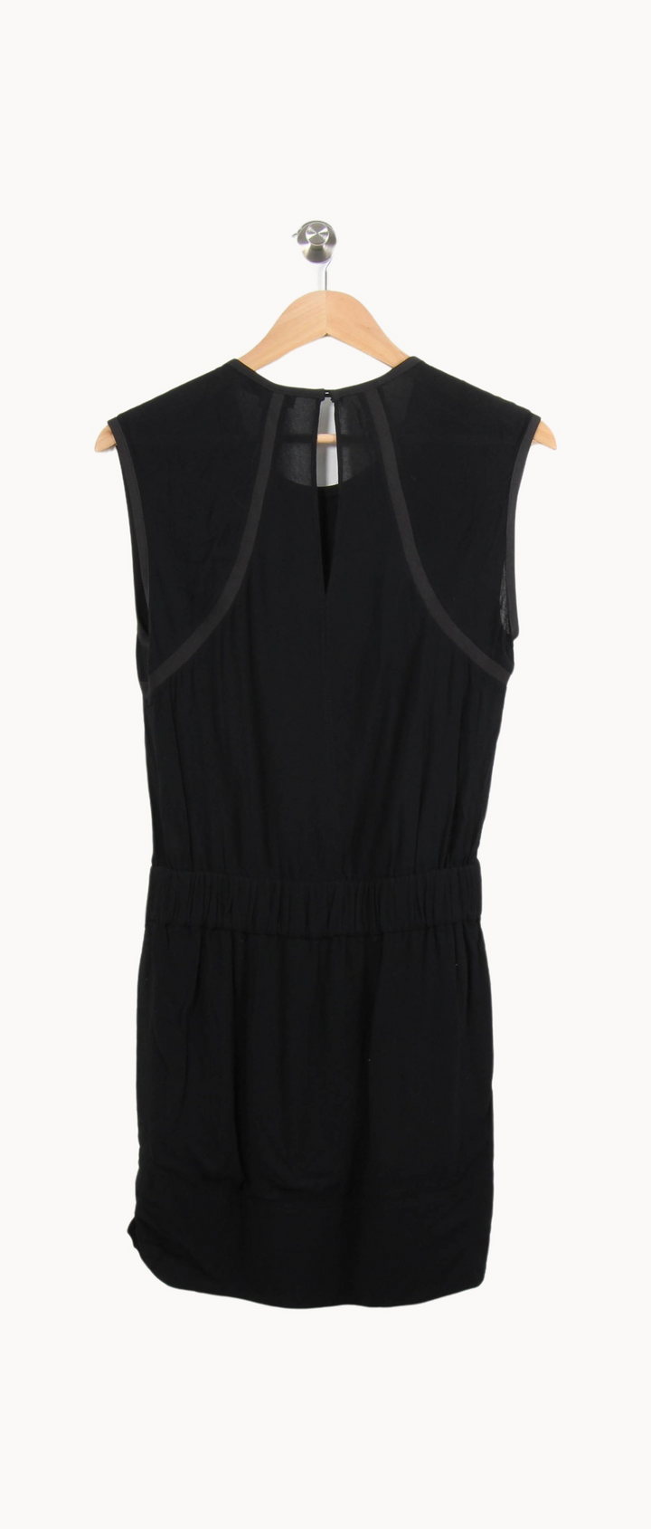 Robe Midi Noire - Taille M/38 de la marque IRO | PARAD63815 - Vendu par Paradigme - Image 4