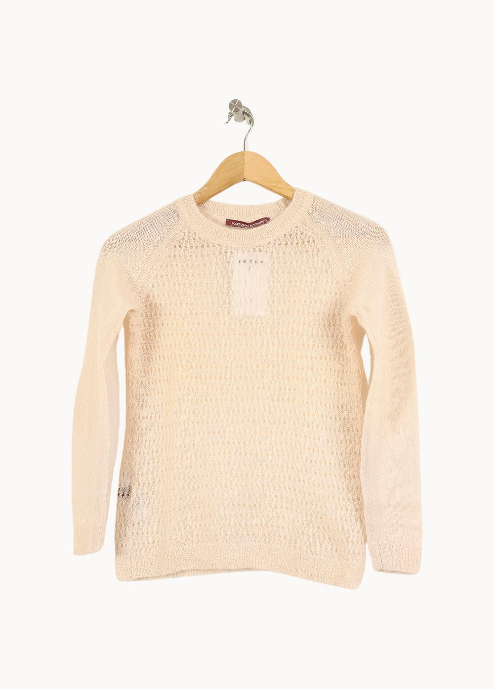 Pull Écru - Taille XS/34 de la marque Comptoir des Cotonniers | PARAD69287 - Vendu par Paradigme - Image 2