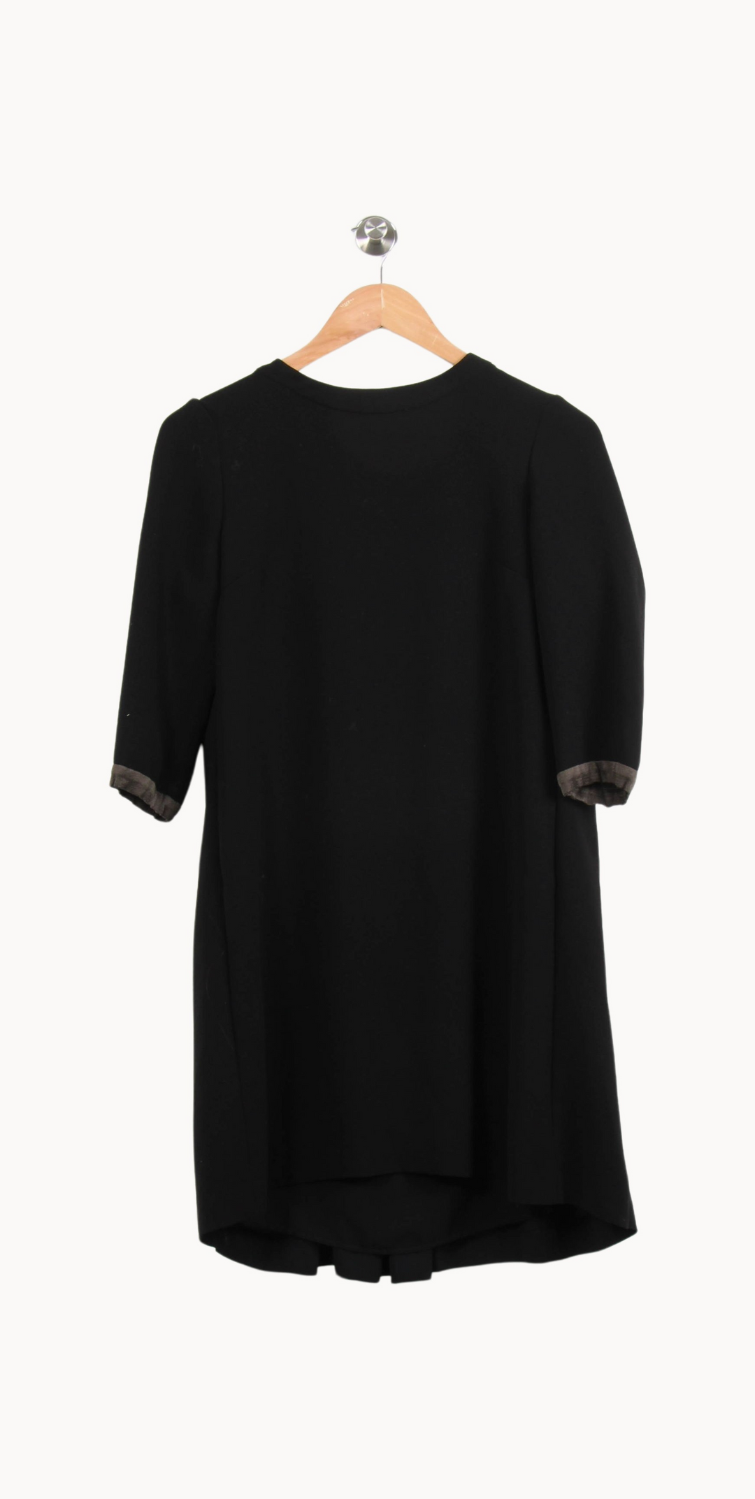 Robe Plissée Noire - Taille M/38 de la marque Claudie Pierlot | PARAD65124 - Vendu par Paradigme - Image 4