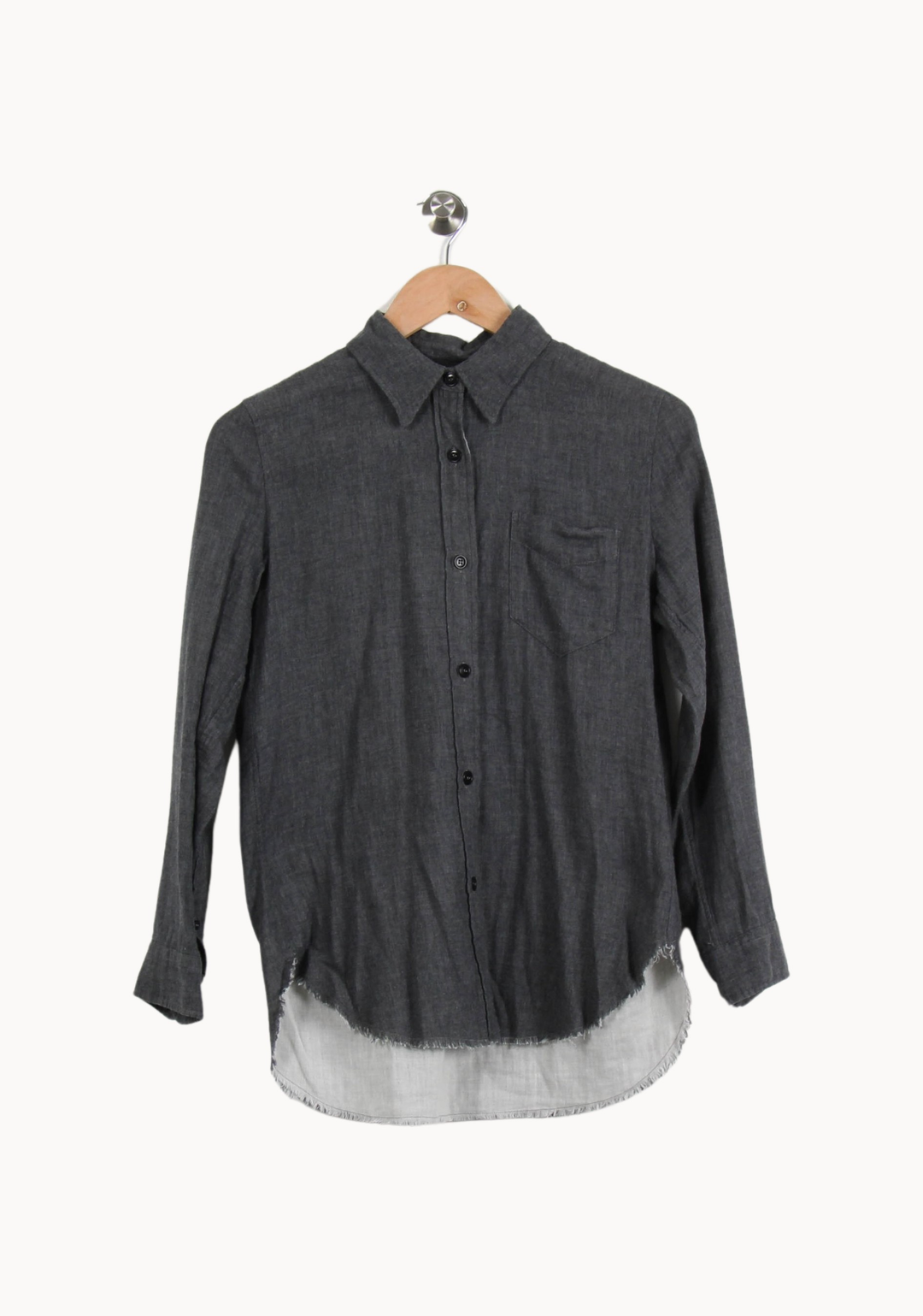 Chemise Grise - Taille S/36 de la marque Isabel Marant étoile | PARAD66877 - Vendu par Paradigme - Image 2