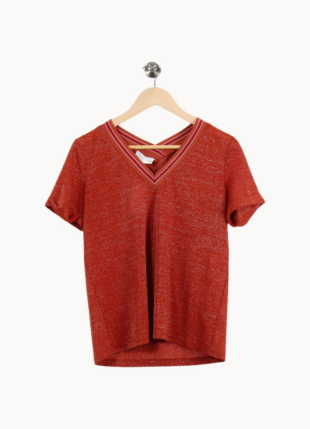 T-shirt Orange - Taille S/36 de la marque Grace & Mila | PARAD69160 - Vendu par Paradigme - Image 2