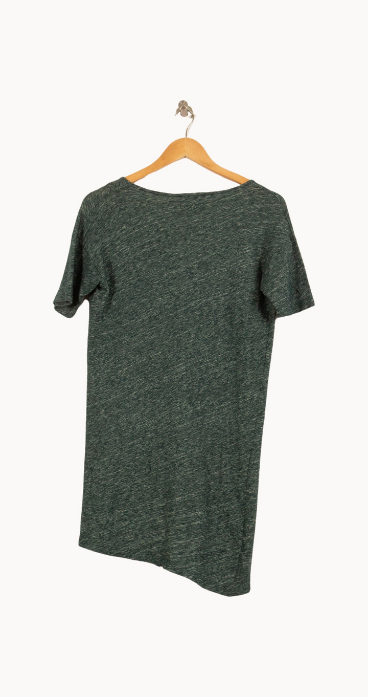 Robe T-shirt Verte - Taille M/38 de la marque American Vintage | PARAD44626 - Vendu par Paradigme - Image 4