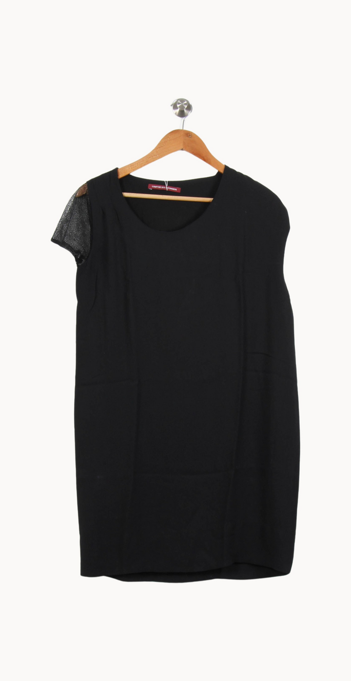Robe Courte Noire - Taille S/36 de la marque Comptoir des Cotonniers | PARAD67038 - Vendu par Paradigme - Image 2