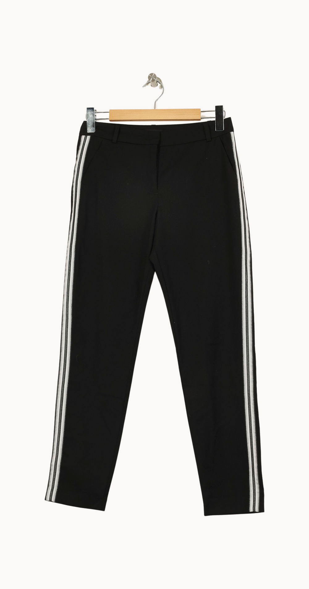 Pantalon Noir et Blanc - Taille S/36 de la marque IKKS | PARAD33794 - Vendu par Paradigme - Image 2