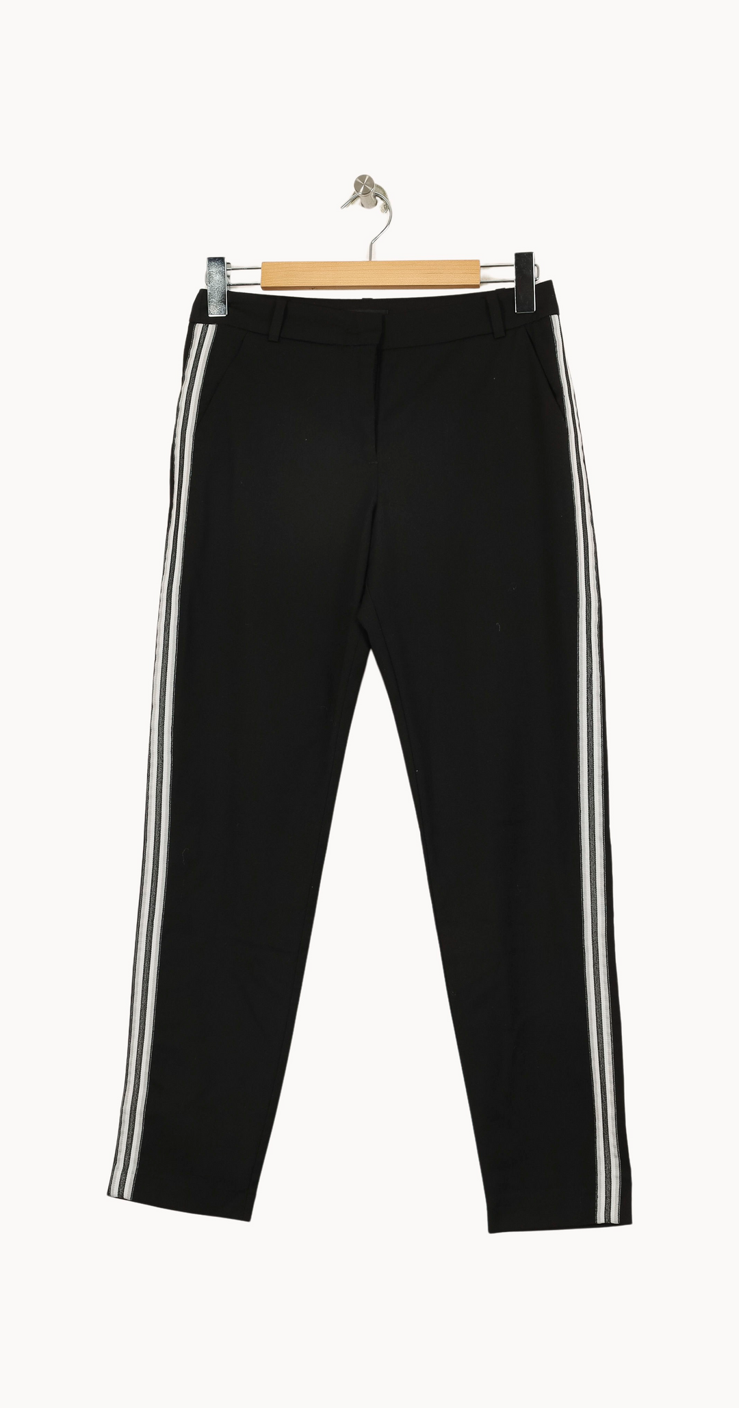 Pantalon Noir et Blanc - Taille S/36 de la marque IKKS | PARAD33794 - Vendu par Paradigme - Image 2