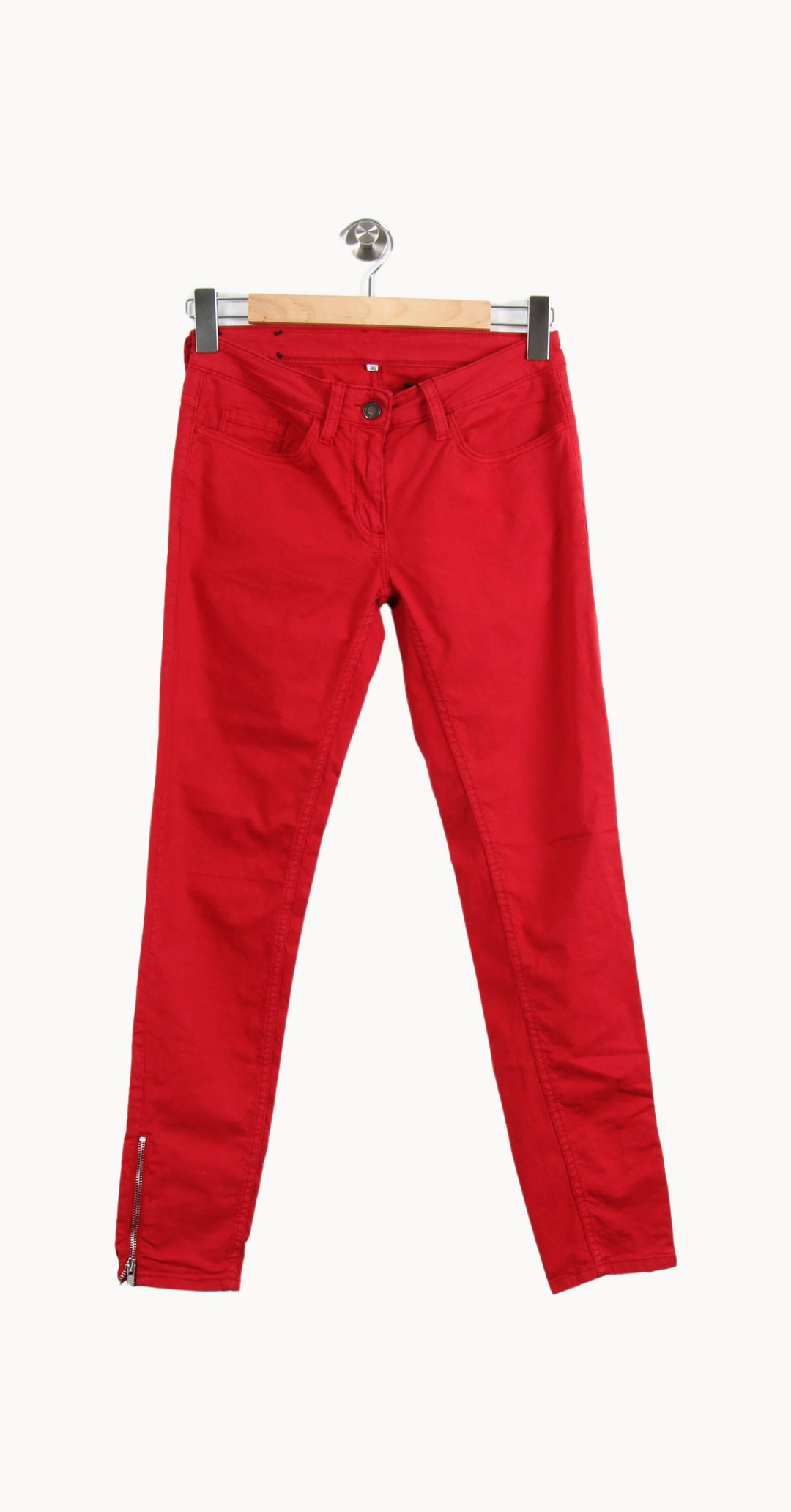 Jean Rouge - Taille S/36 de la marque Sandro | PARAD39653 - Vendu par Paradigme - Image 2