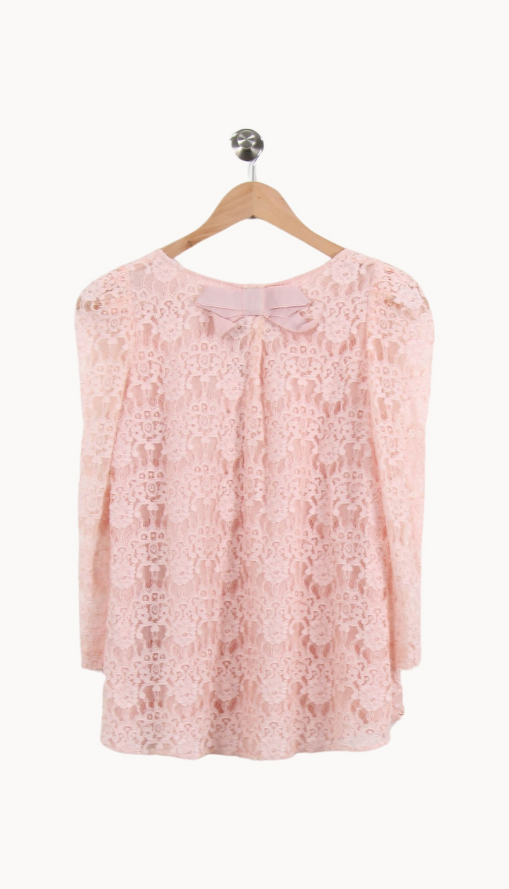 Blouse Rose - Taille S/36 de la marque Claudie Pierlot | PLY1032 - Vendu par Paradigme - Image 4