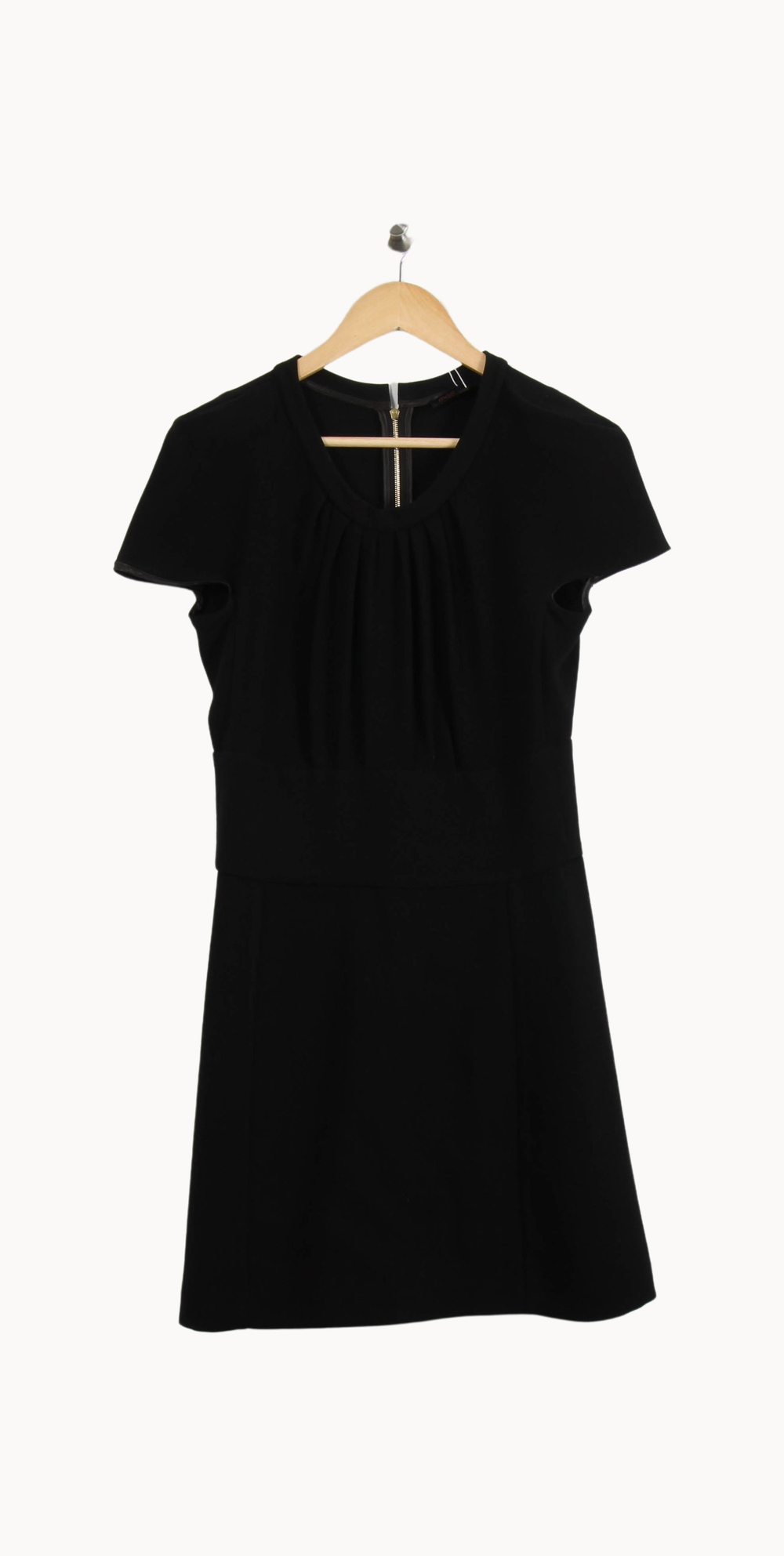 Robe Courte Noire - Taille M/38 de la marque Maje | PARAD67257 - Vendu par Paradigme - Image 2
