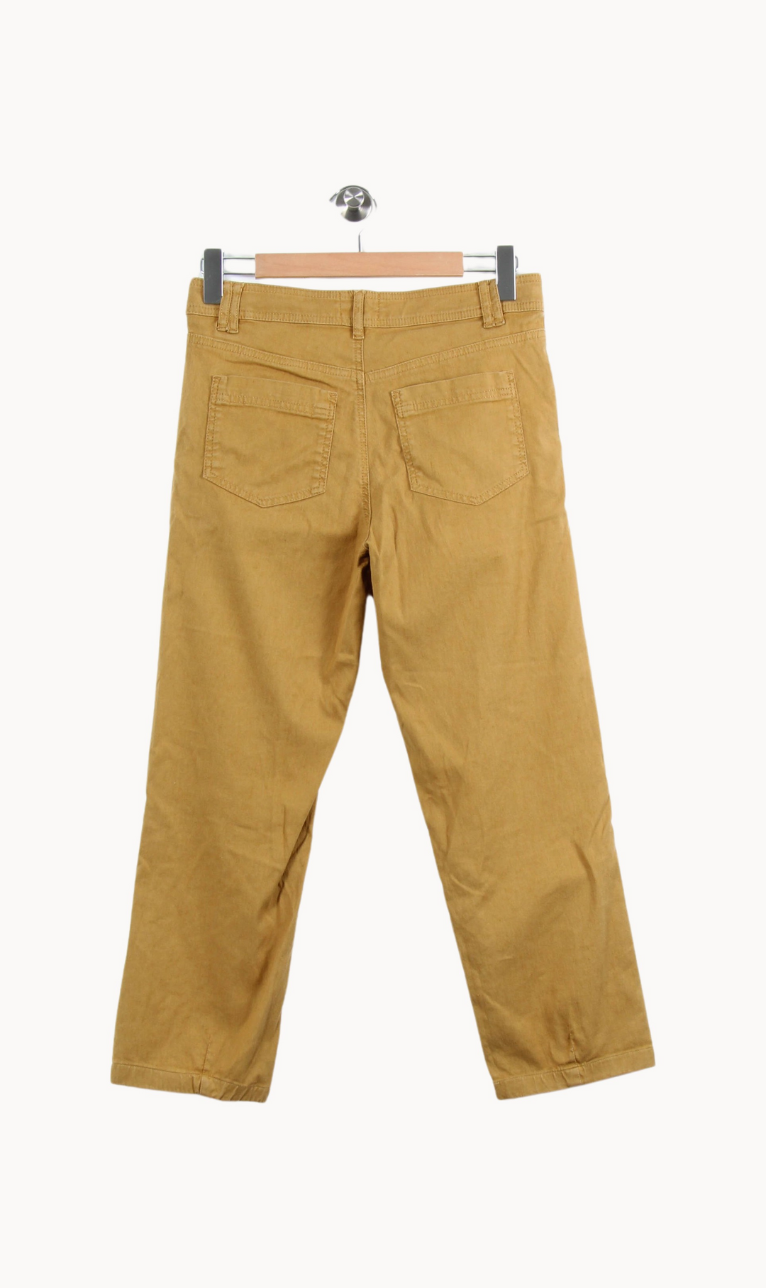 Pantalon Jaune - Taille M/38 de la marque Sézane | PARAD39762 - Vendu par Paradigme - Image 4