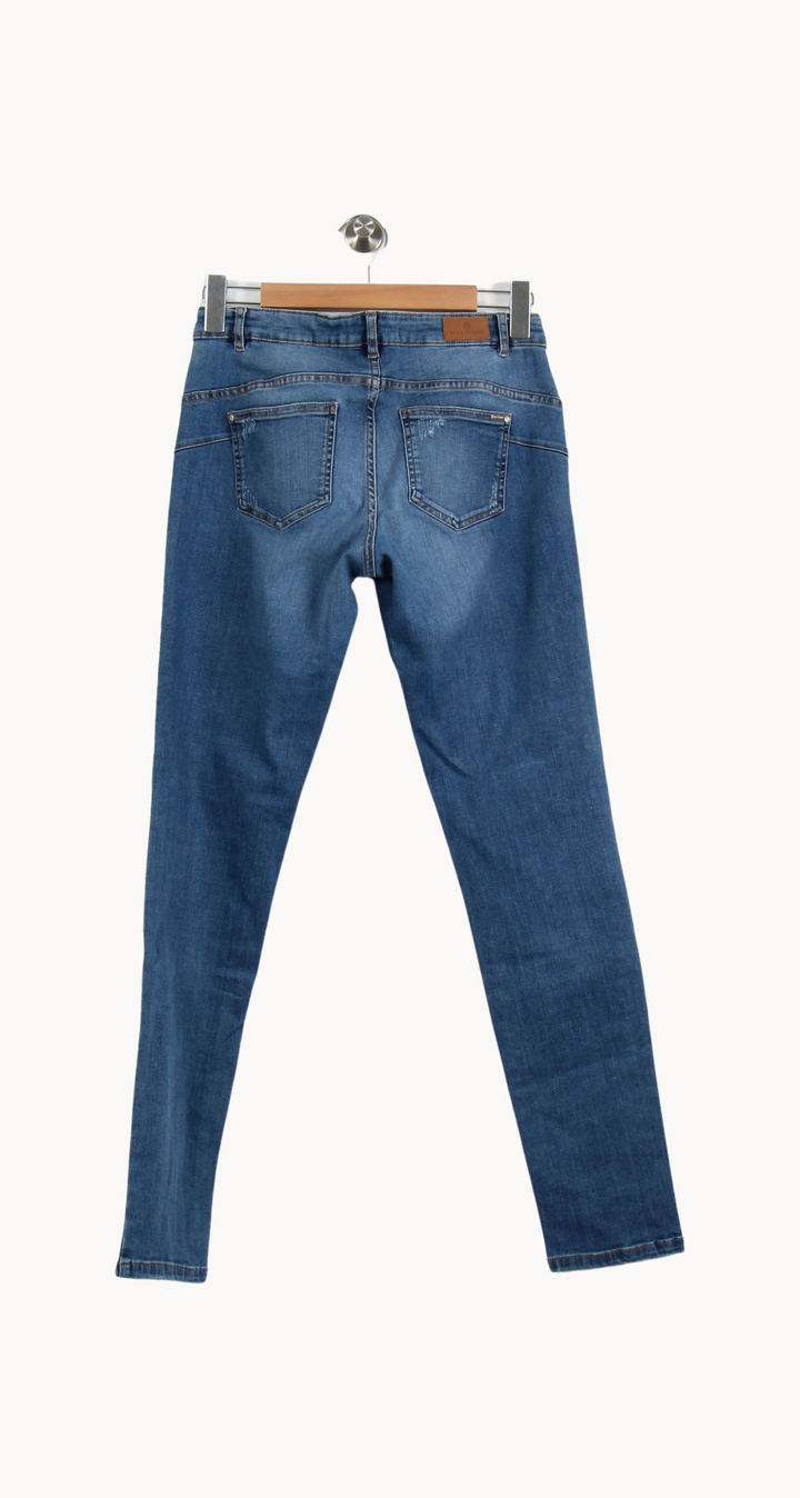 Jean Slim Bleu - Taille XL/42 de la marque IKKS | PARAD67157 - Vendu par Paradigme - Image 4