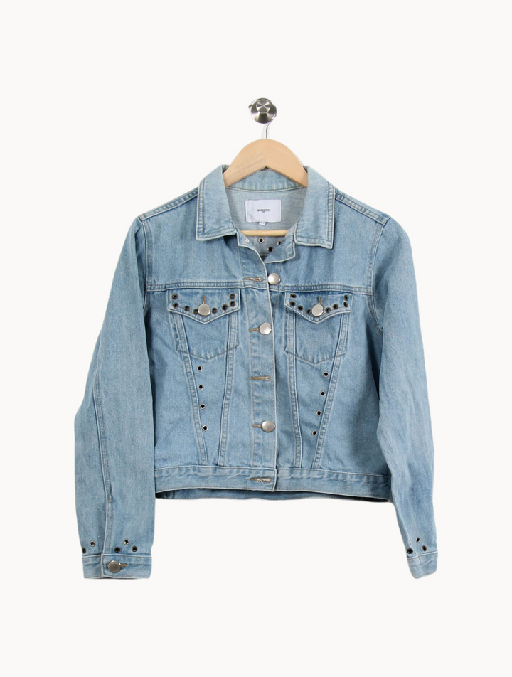 Veste en Jean Bleue - Taille S/36 de la marque Suncoo | PARAD50922 - Vendu par Paradigme - Image 2